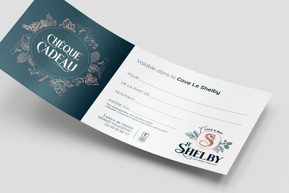 LE-SHELBY-carte-cadeaux affiche sur le programme d'un weekend au bar associatif